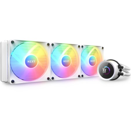 NZXT Kraken 360 RGB Vandkøler 1-pack Hvid 120 mm